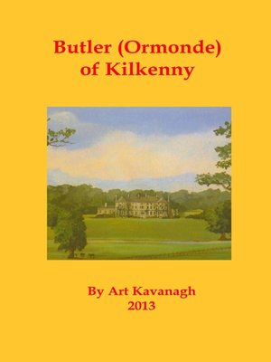 cover image of Butler (Ormonde) of Kilkenny